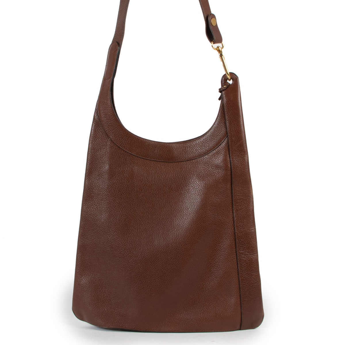 Delvaux Brown Jongleur Crossbody