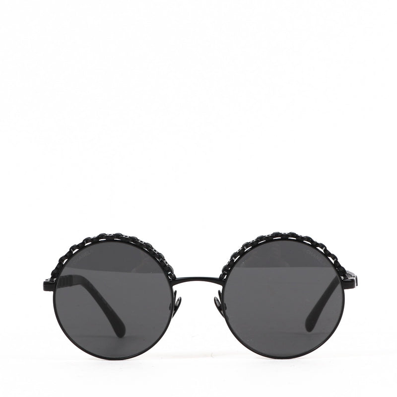 Chanel 4265 Black Round Sunglasses