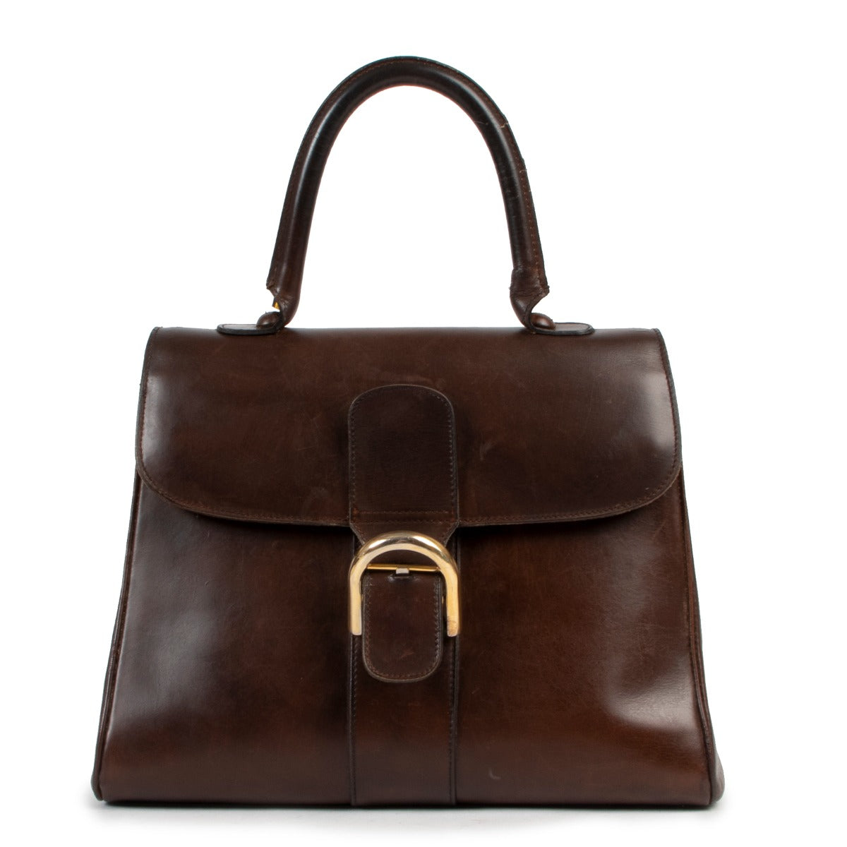 Delvaux Brown Brillant MM