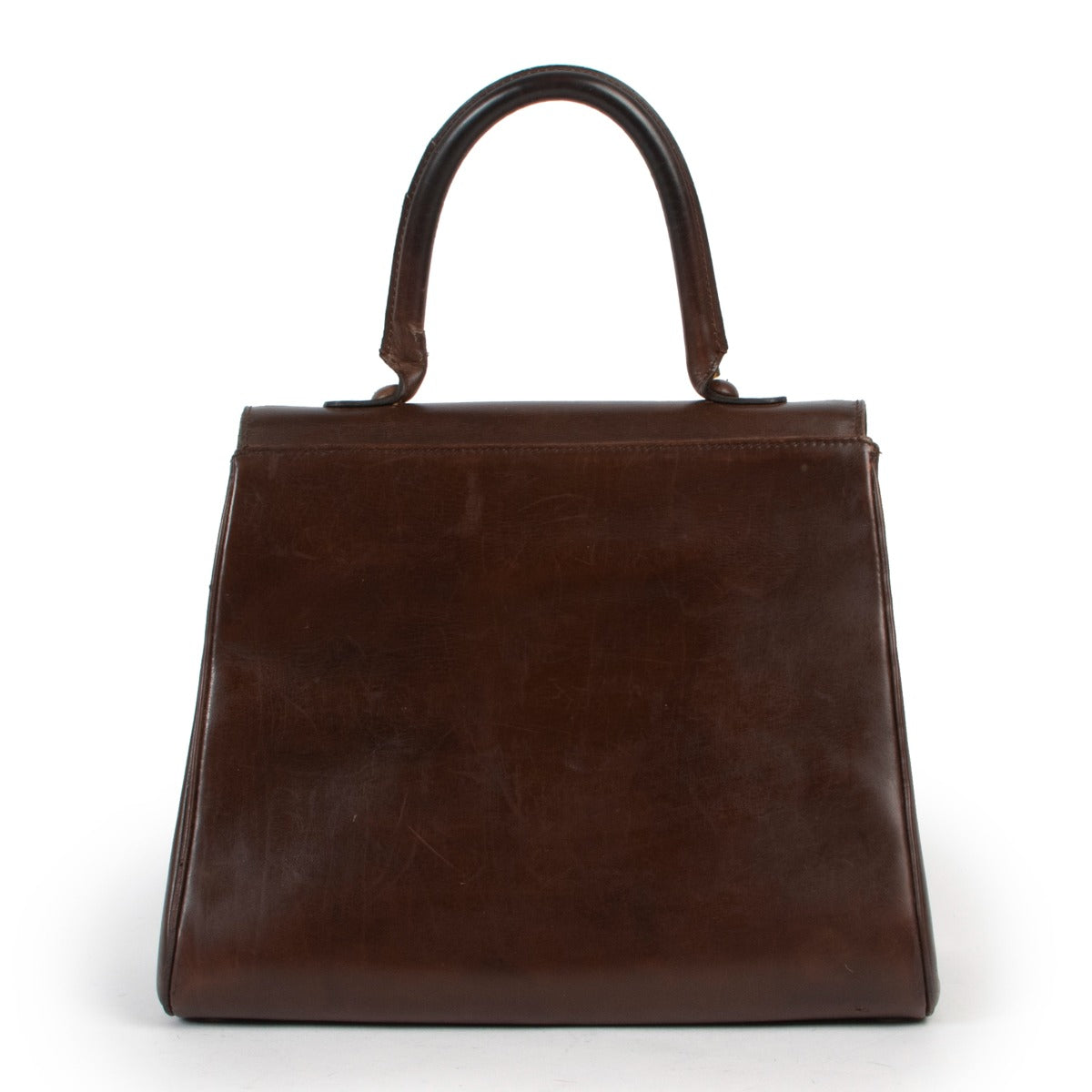Delvaux Brown Brillant MM available at Labellov