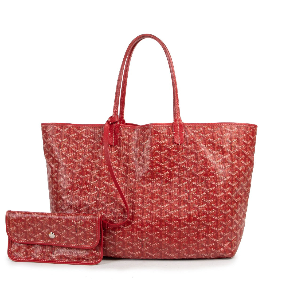 Goyard Red St. Louis PM Tote Bag shop safe online for the best price. skip the waiting list shop safe online Goyard Red St. Louis PM Tote Bag