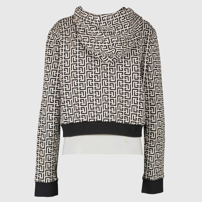 Balmain Monogram Hoodie - Size L