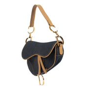 Christian Dior Denim Saddle Bag for the best price at Labellov secondhand luxury.