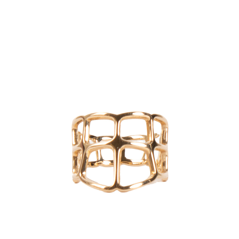 Hermès Gold Niloticus Ring - 51
