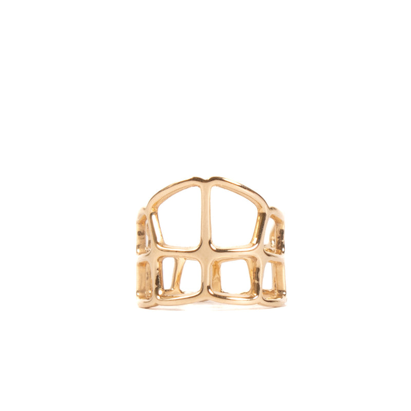 Hermès Gold Niloticus Ring - 51