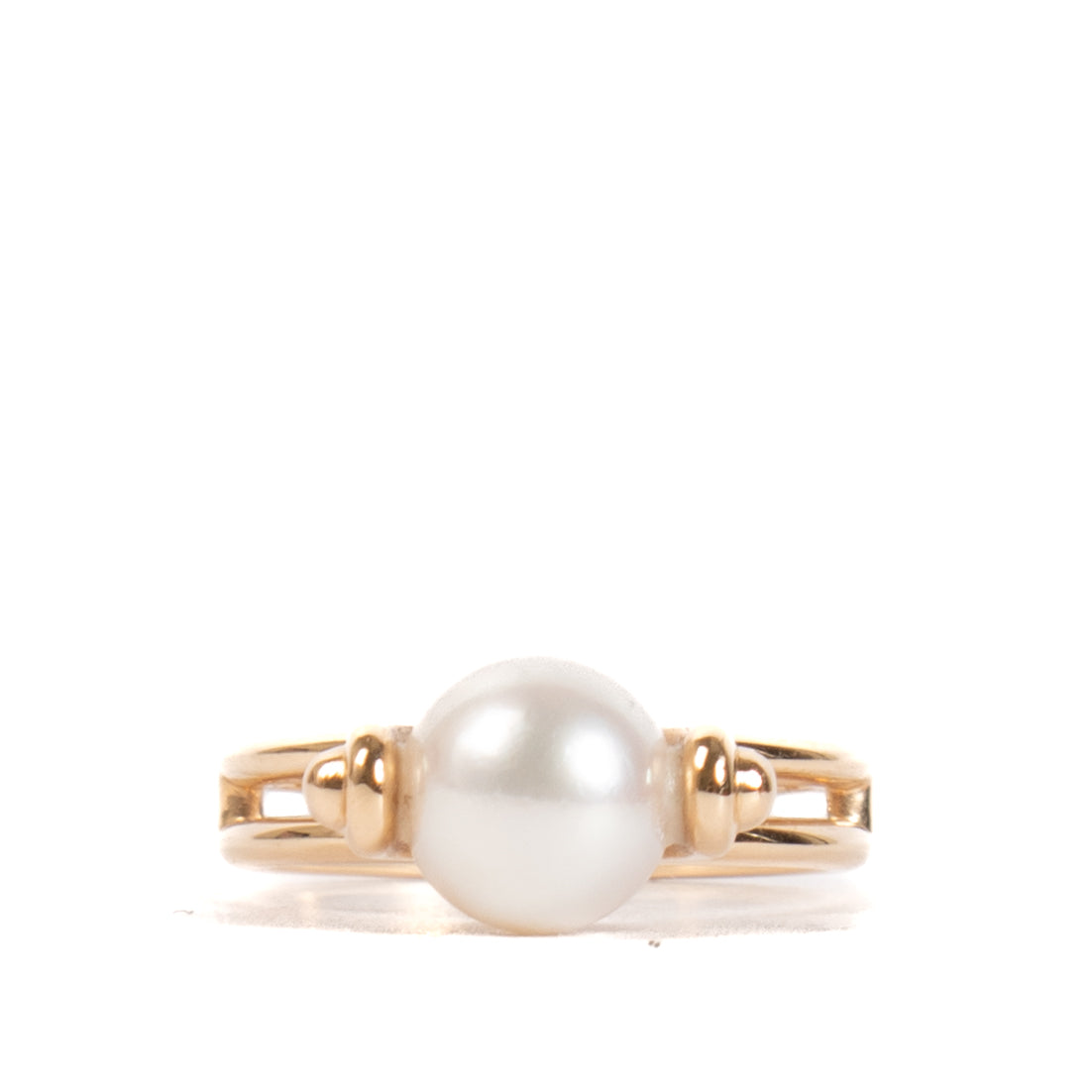 Hermès Rose Gold Chandra Ring PM - 51