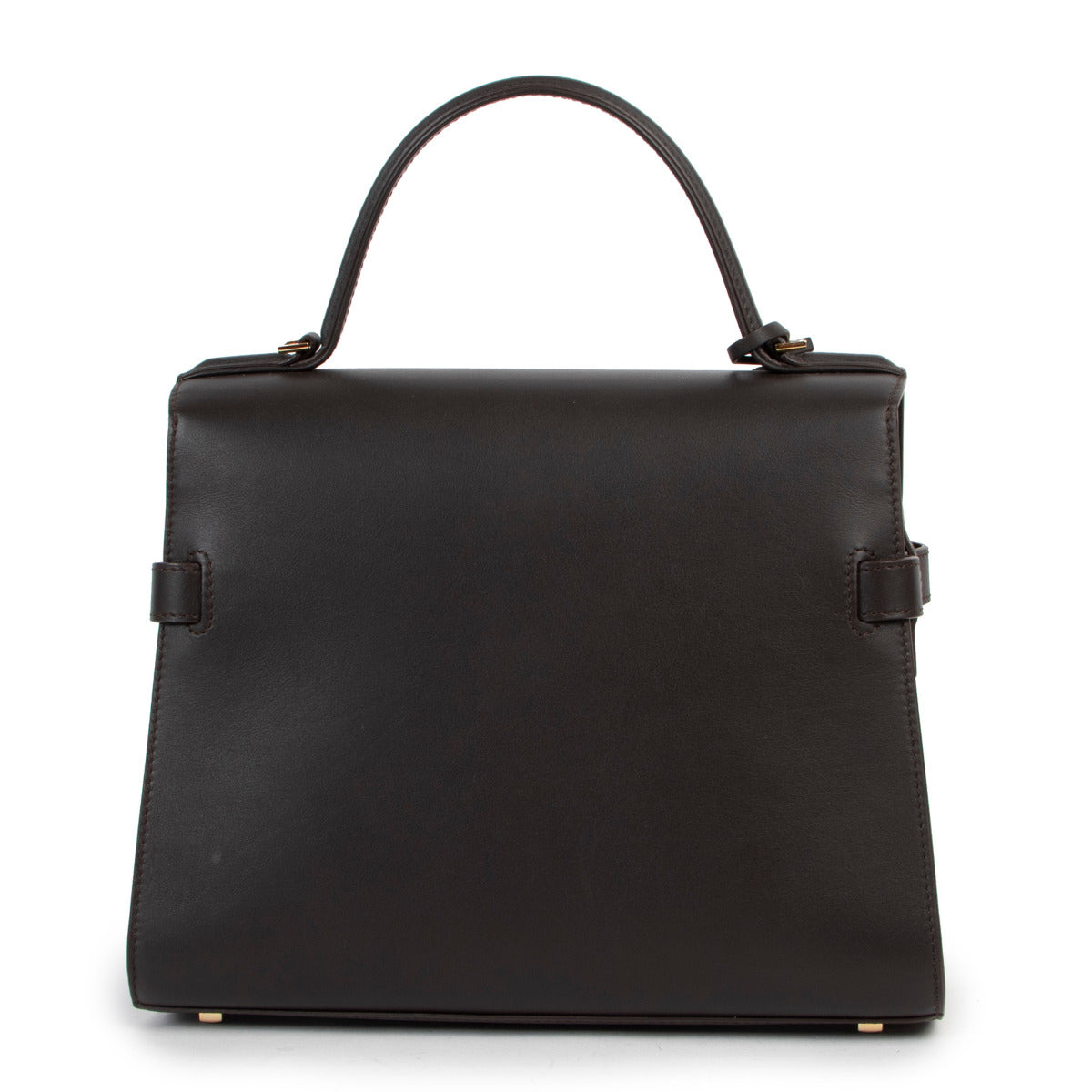 Delvaux Brown Tempête MM Supple Calf
