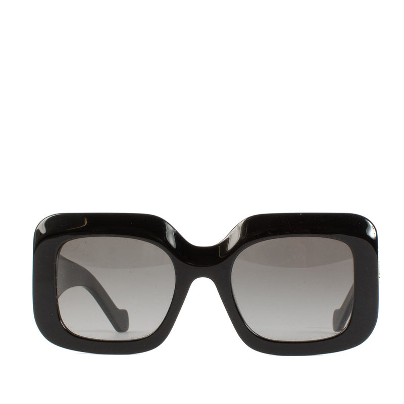Loewe Black Oversized Anagram Sunglasses for the best price at labellov