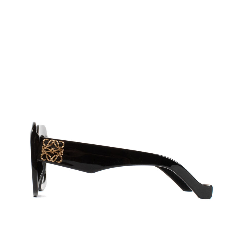 Loewe Zwarte Oversized Anagram Zonnebril