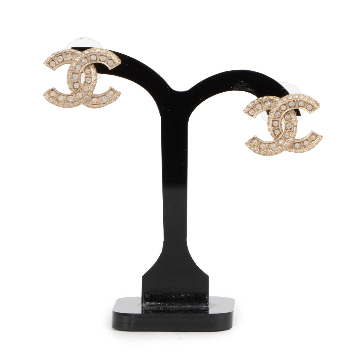 Chanel Silver Earrings