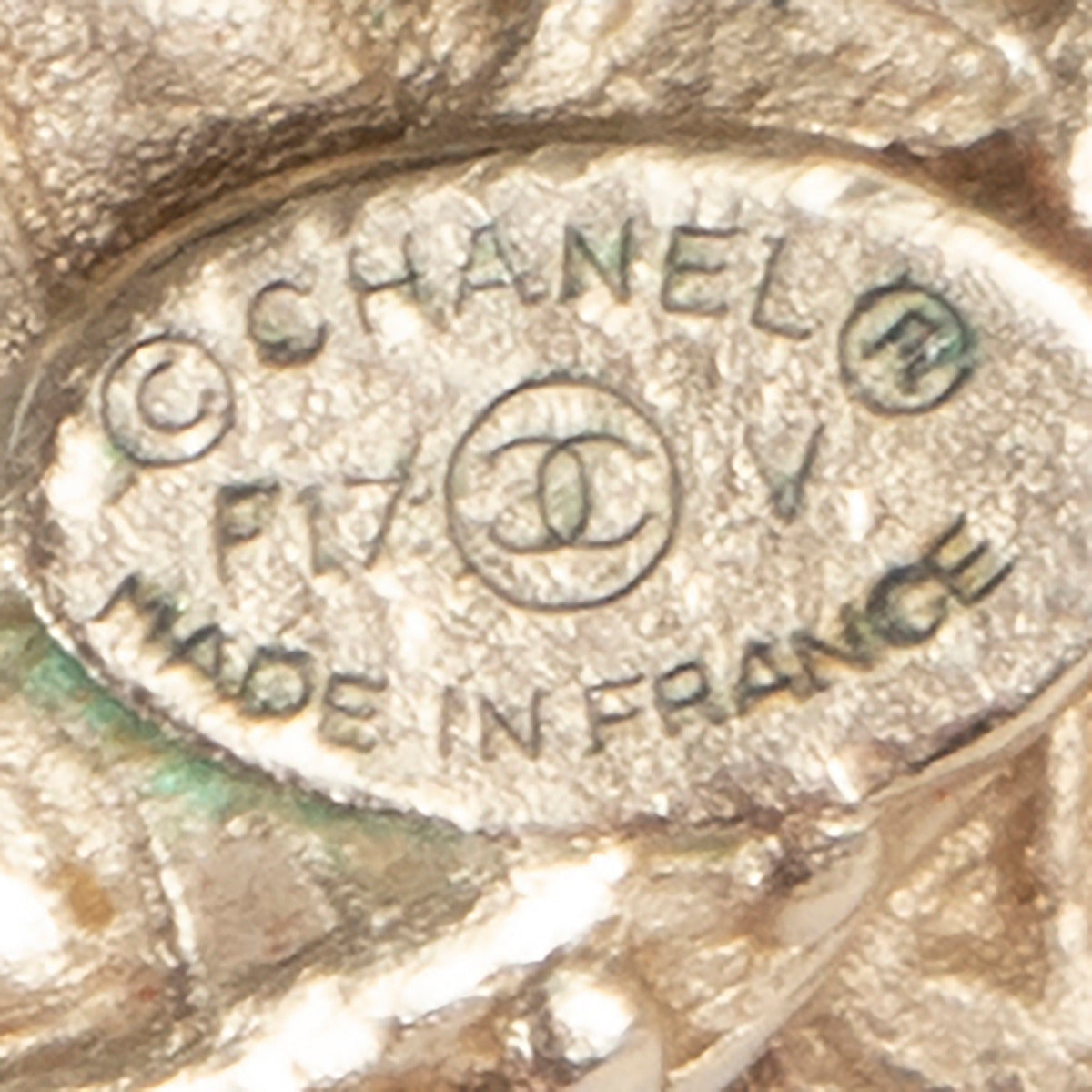Chanel Silver Earrings