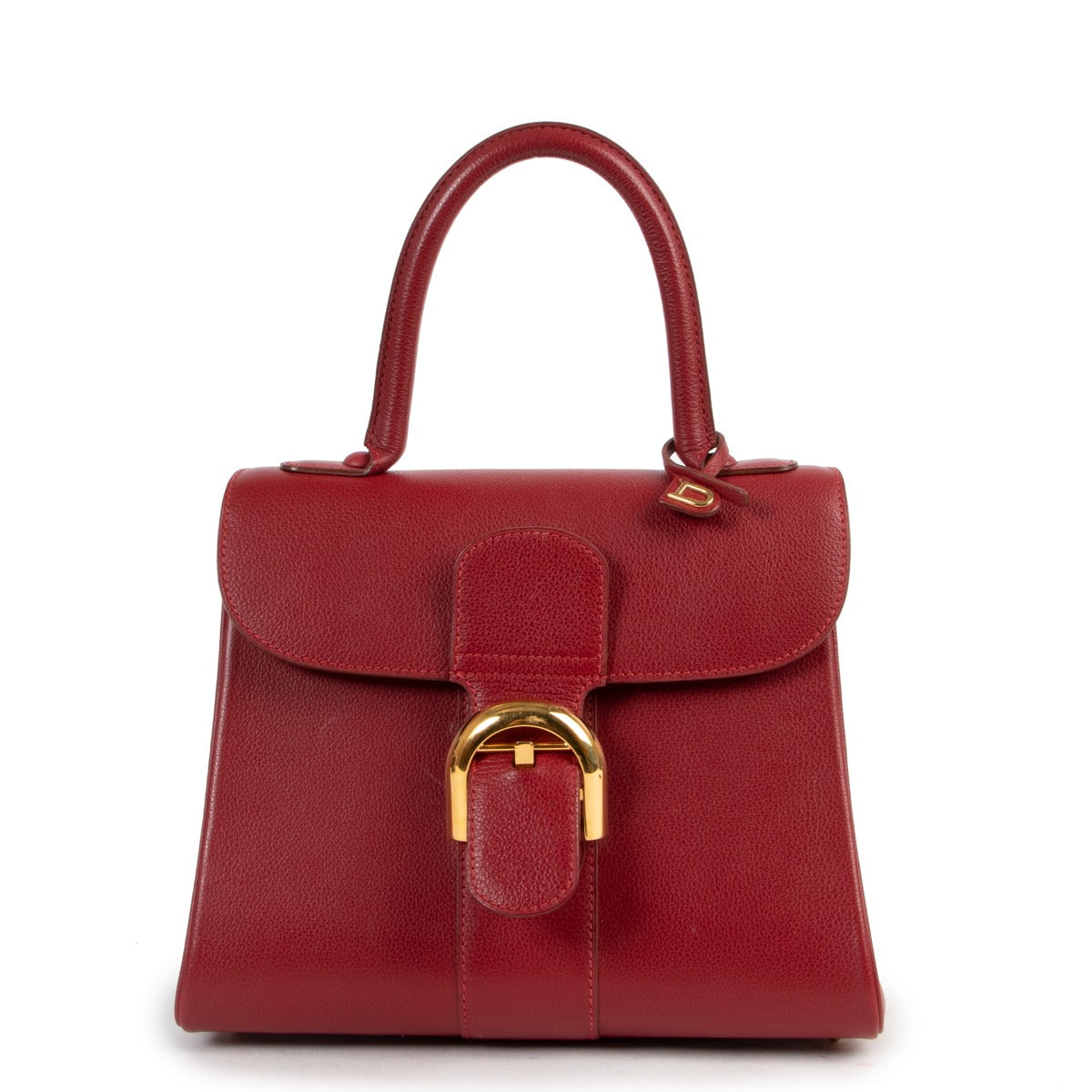 Delvaux Brillant Rosso PM Top Handle