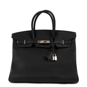 Hermès Birkin 35 Togo Black GHW for the best price at Labellov secondhand luxury in Antwerp. Koop en verkoop uw authentieke designer handtassen en accessoires aan de beste prijs online.