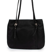 Buy authentic second hand designer vintage Prada Black Nylon Long Strap Shoulder Bag at Labellov.