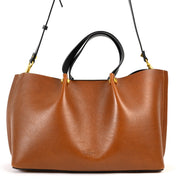 Shop safe online 100% authentic second hand Valentino Brown and Black Escape Shopper Bag in very good condition at Labellov in Antwerp.