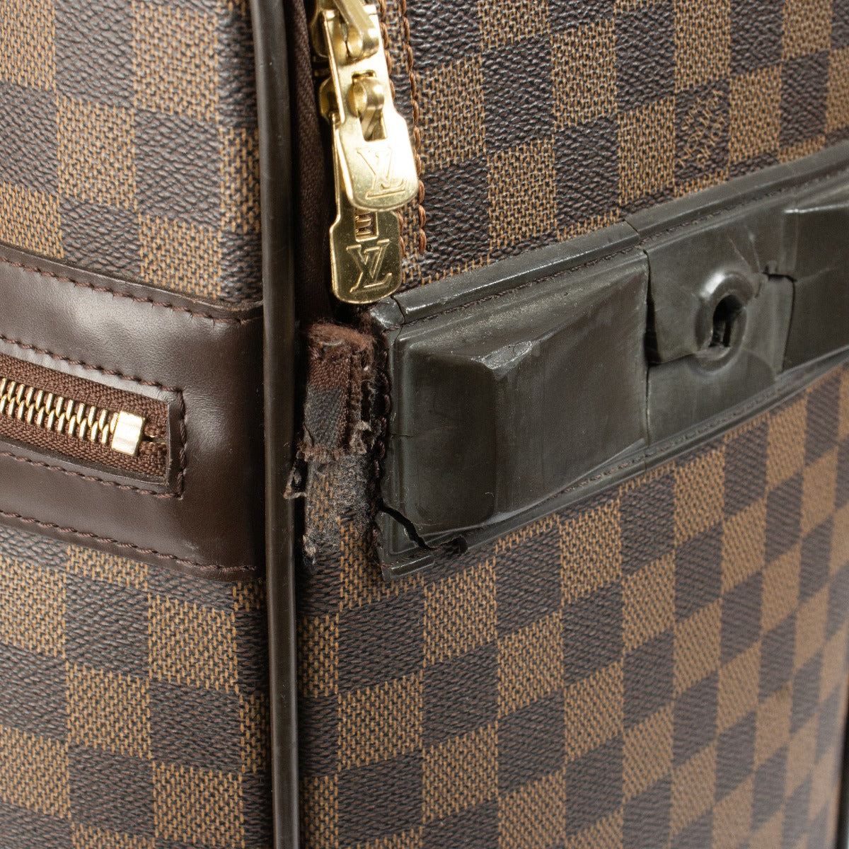 Valise à roulettes Louis Vuitton Damier Ebene Pegase 55