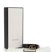 skip the waitinglist Gucci Black GG Belt - Size 75 100% authentic
