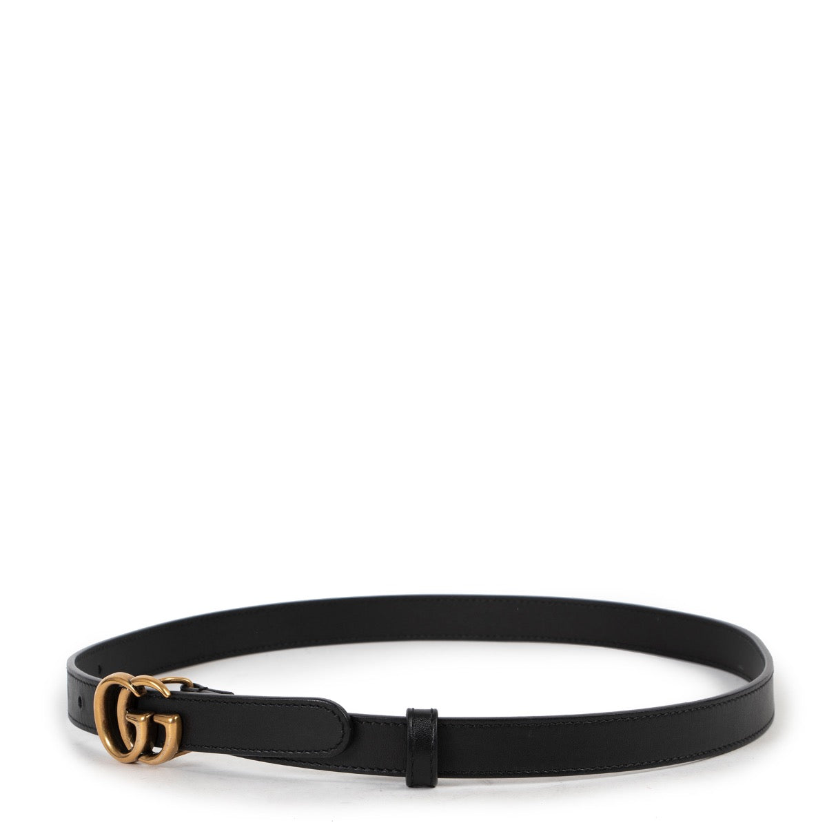 acheter en ligne Gucci Black GG Belt - Size 75