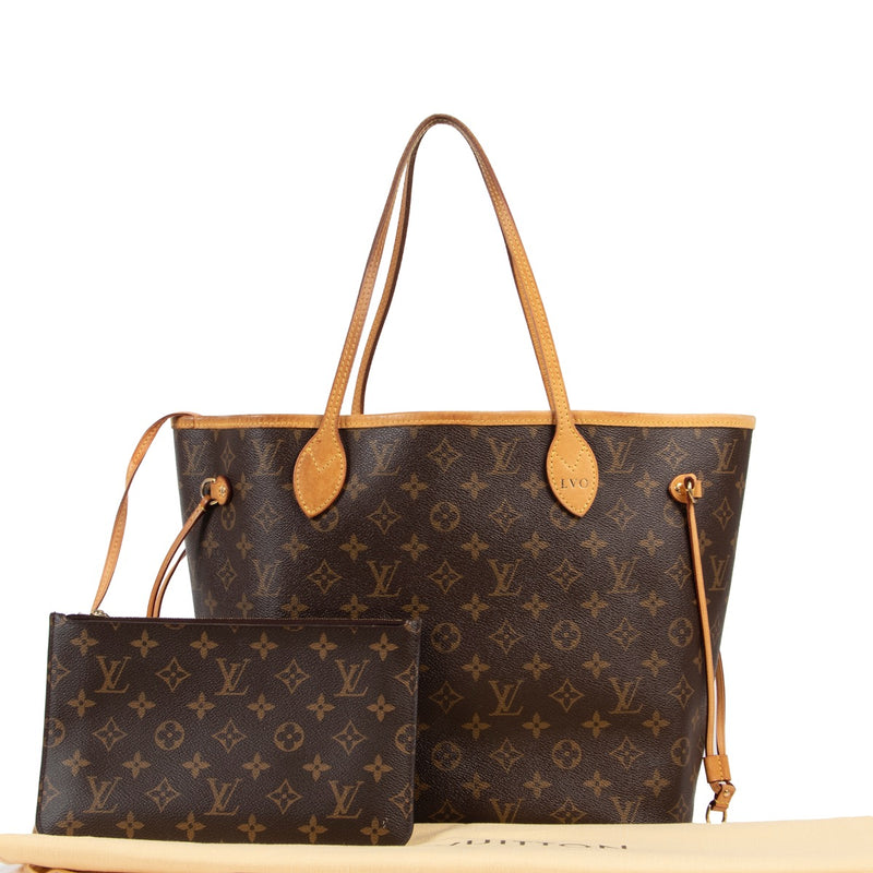 Louis Vuitton Monogram Neverfull MM Schoudertas