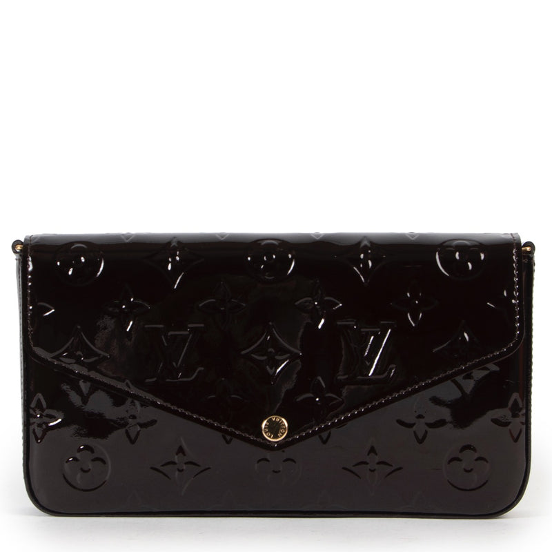 Louis Vuitton Amarante Vernis Pochette Félicie