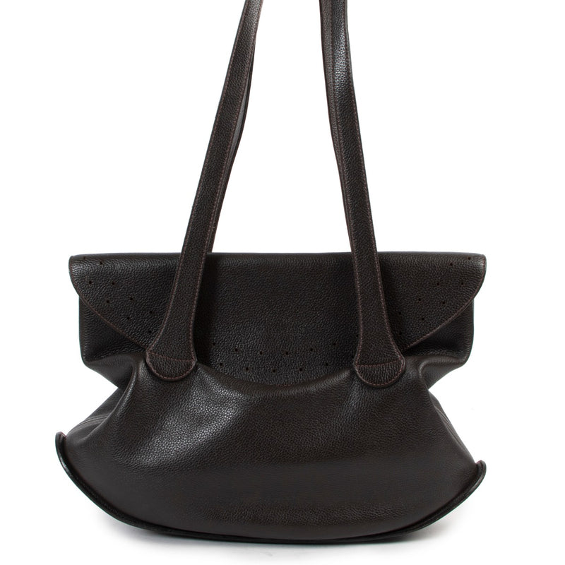 Delvaux Mémoire Brown Shoulder Bag