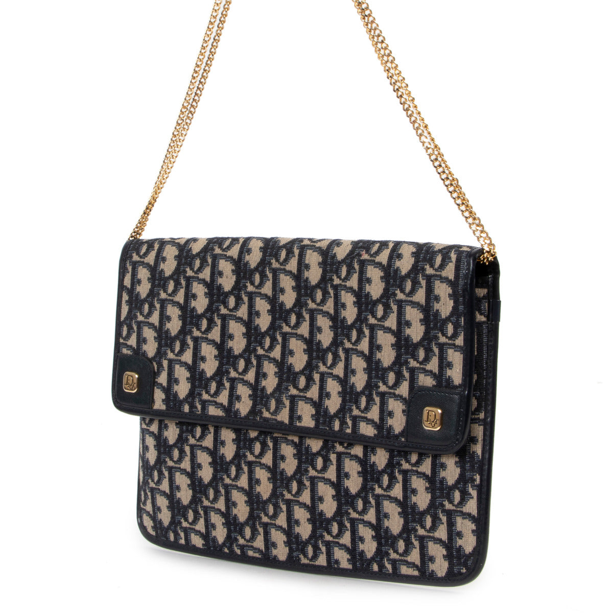 Pochette bleue Christian Dior