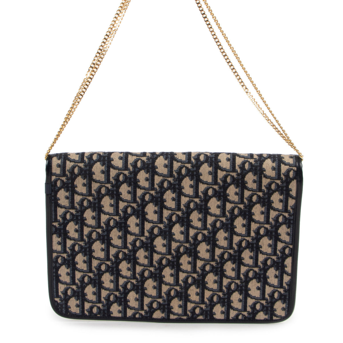 Pochette bleue Christian Dior