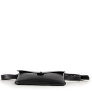 Shop safe online at Labellov in Antwerp this 100% authentic second hand Deux de Delvaux Black Belt Bag