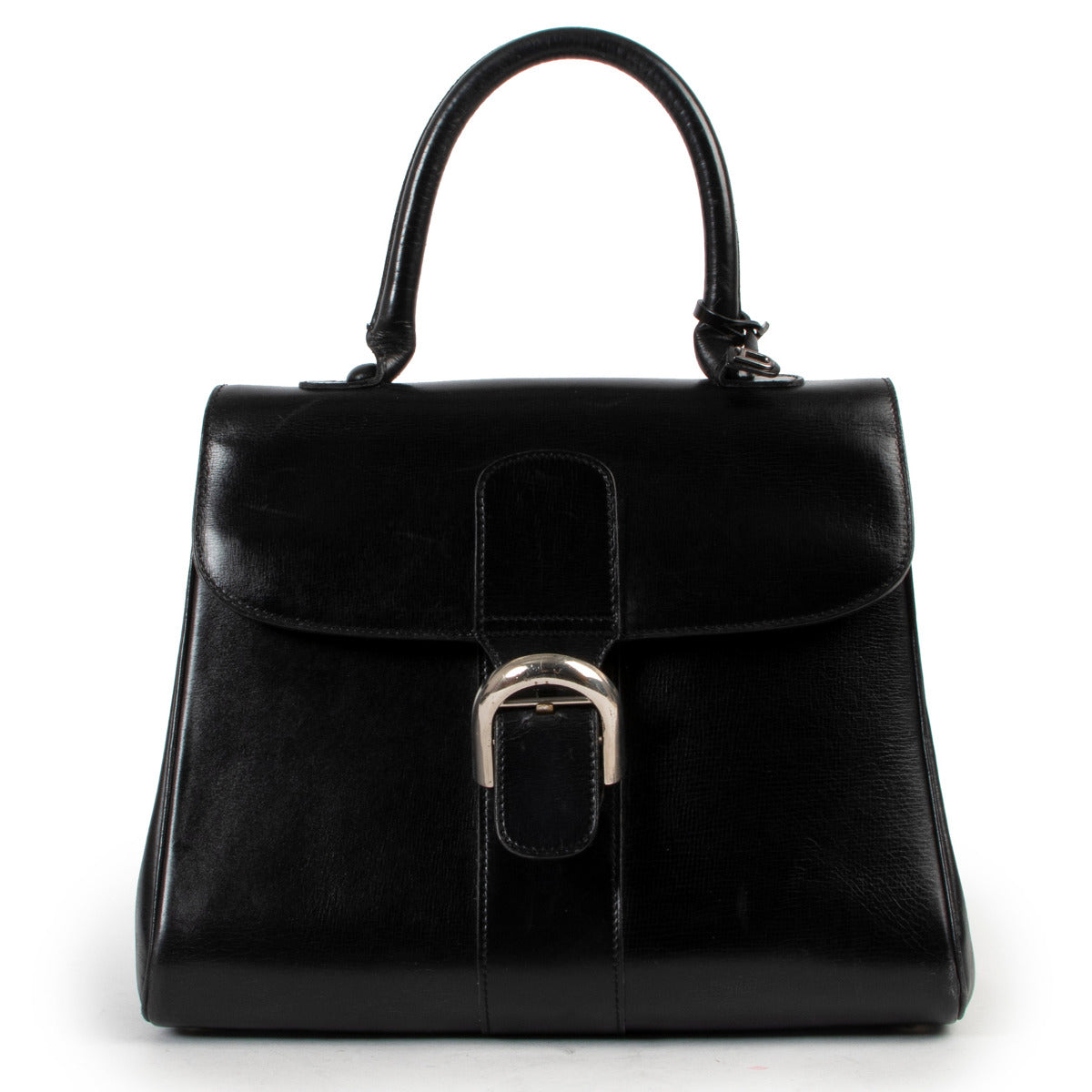 Delvaux Noir Brillant MM Boxcalf '58
