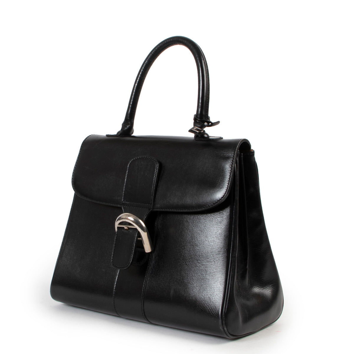 Delvaux Noir Brillant MM Boxcalf '58