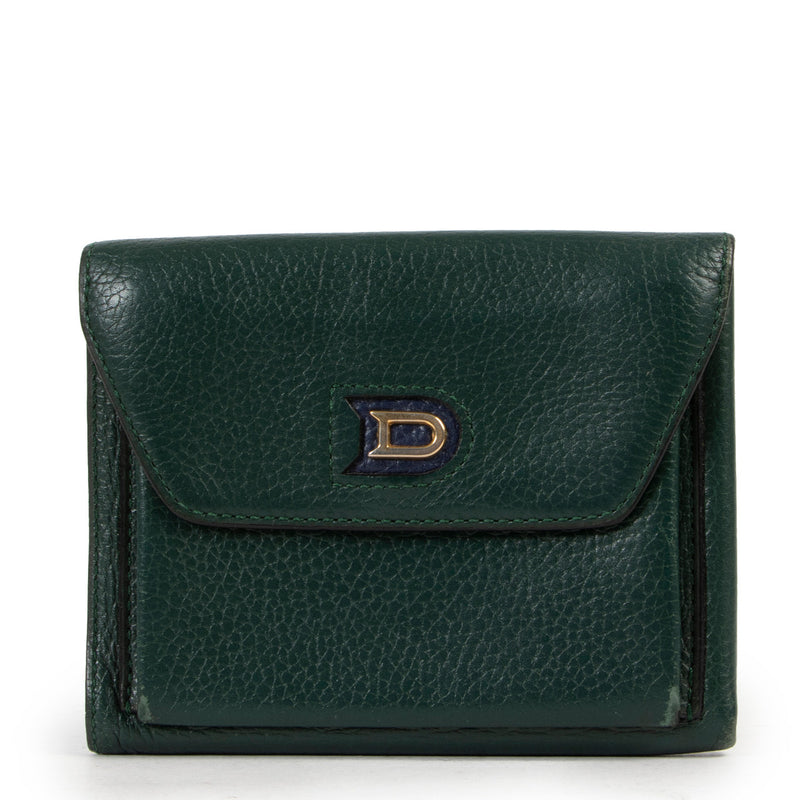 Delvaux Groene Portemonnee