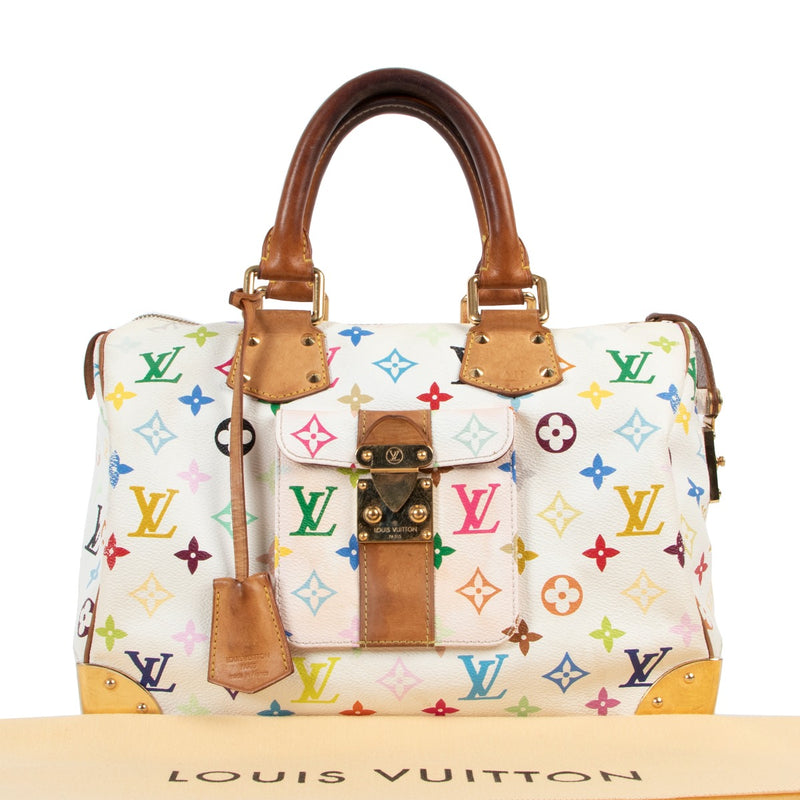 Louis Vuitton Murakami Monogram Multicolor Speedy 30 available at Labellov Luxury. Get this secondhand and vintage unique piece from the Murakami collection that is now available online or in our showroom