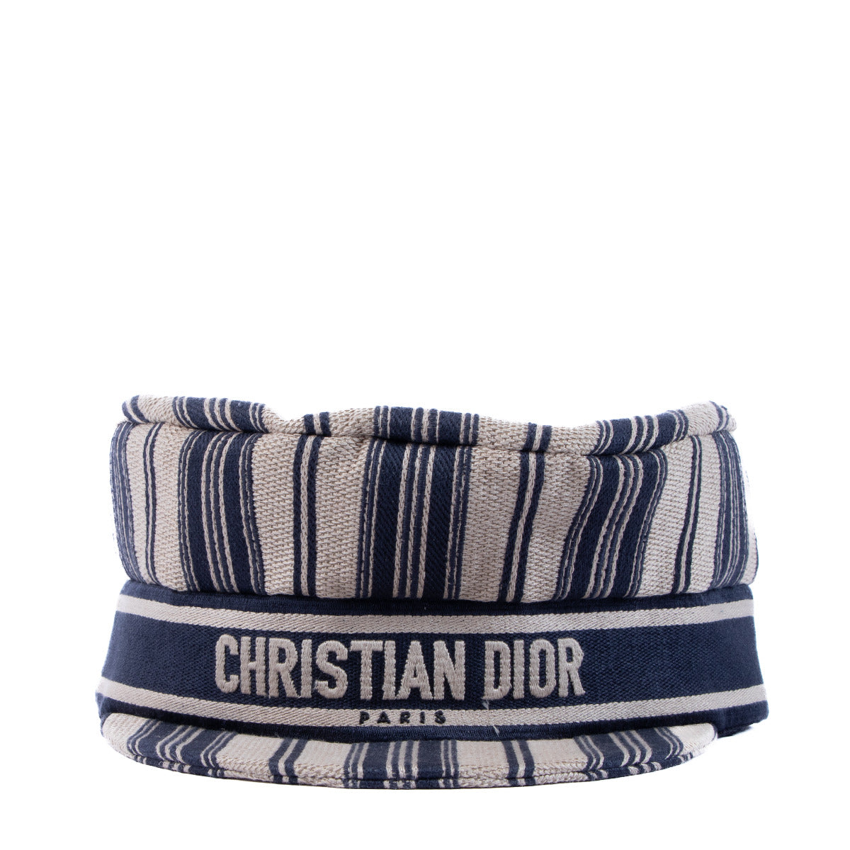 Christian Dior Blue Cotton Travel Hat