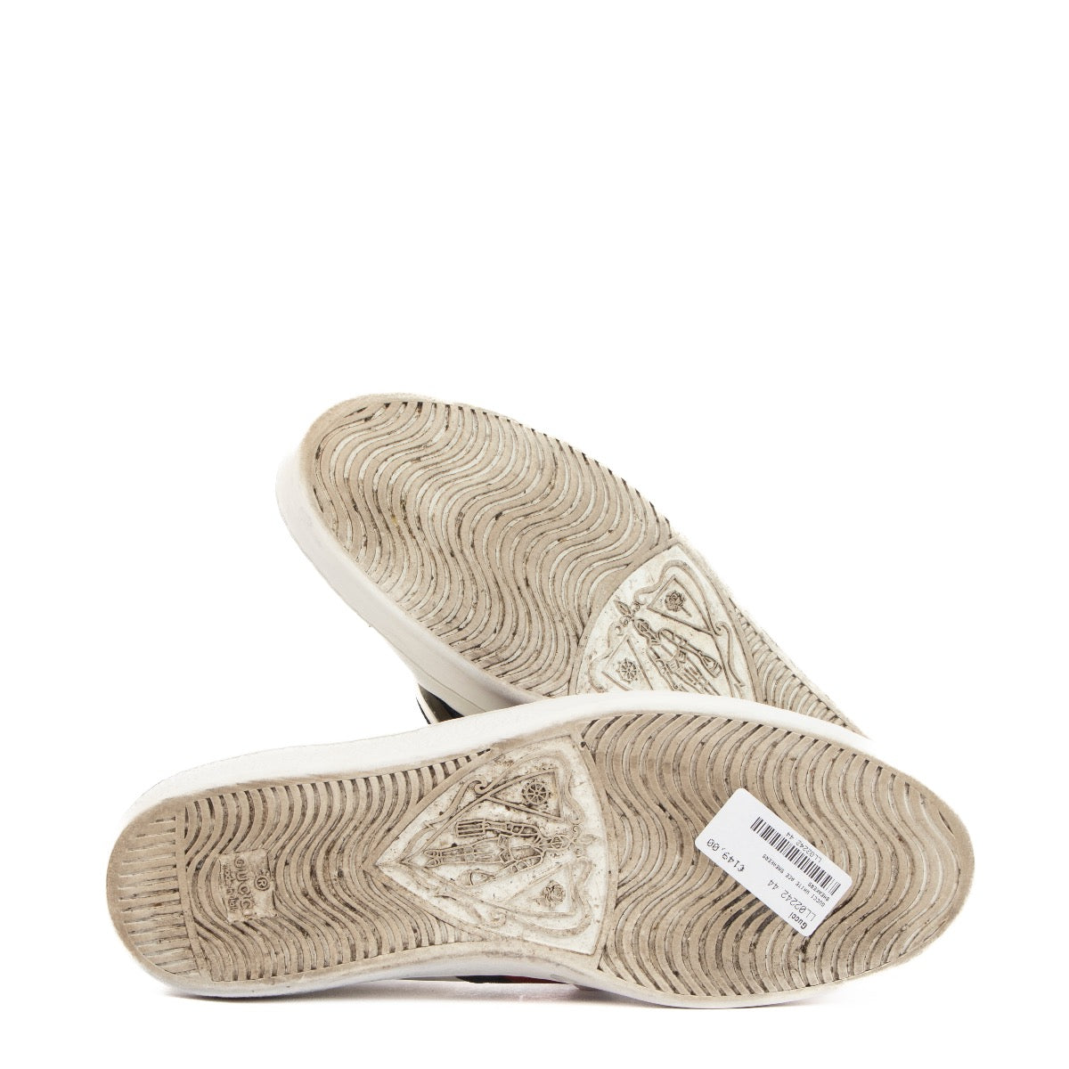shop authentic second hand Gucci White Ace Sneakers - Size 43 on Labellov.com
