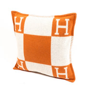 Hermès Avalon Pillow Small Model Ecru/Potiron