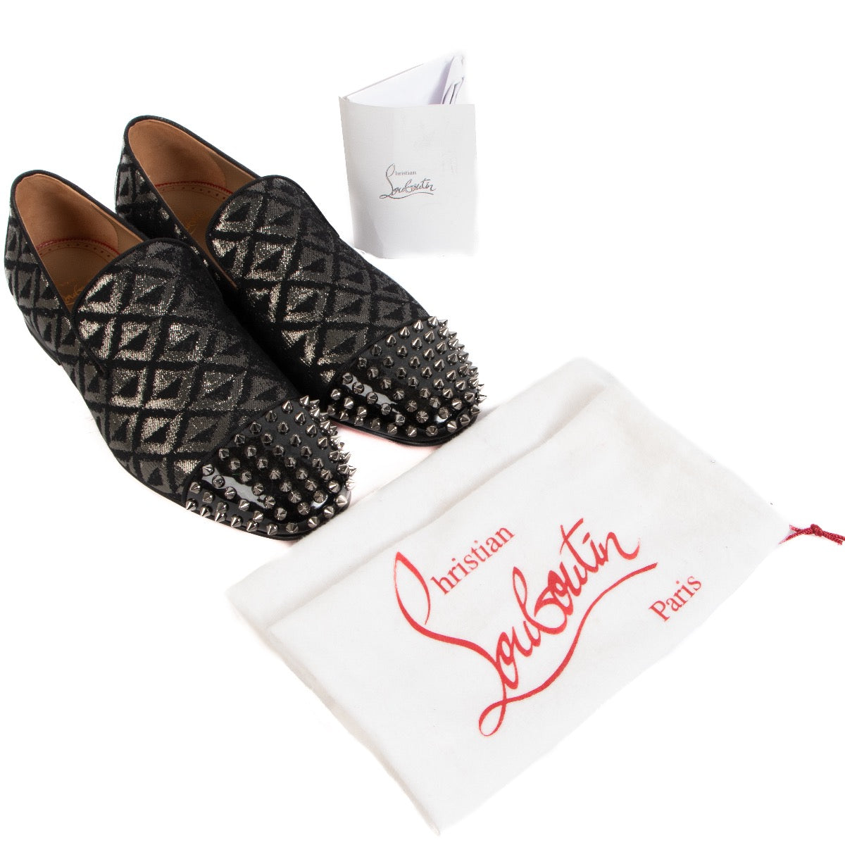 Shop 100% authentic Christian Louboutin Black Loafers - Size 42,5 on Labellov.com