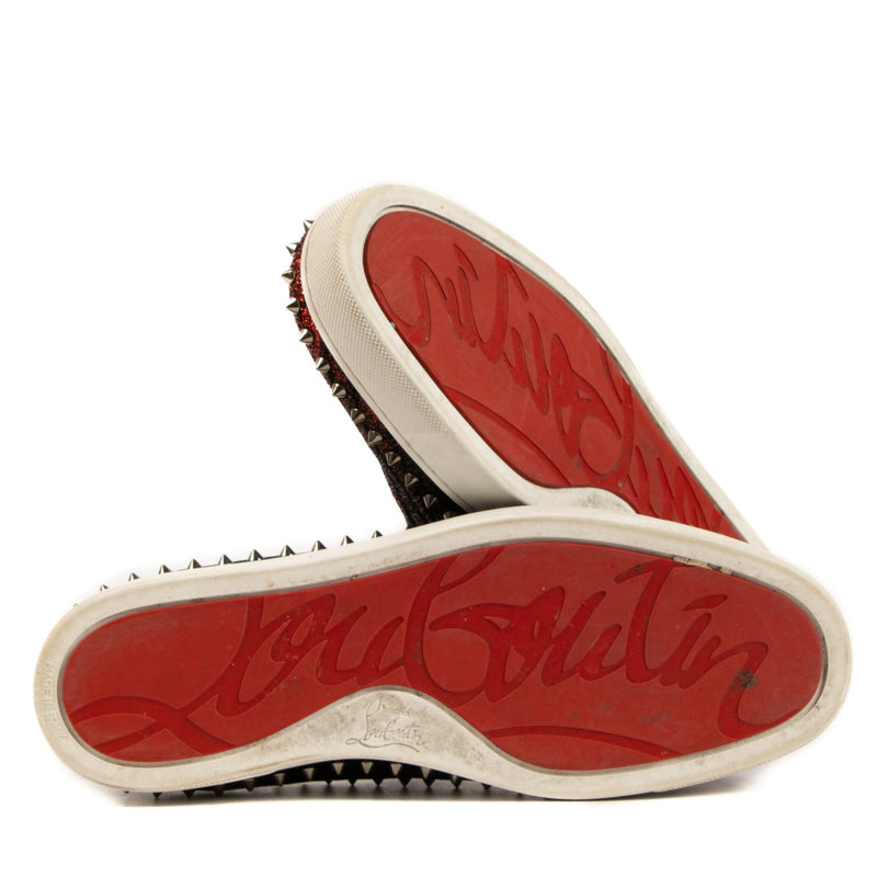 Christian Louboutin Zwarte Pik Boat Sneakers - maat 42.5