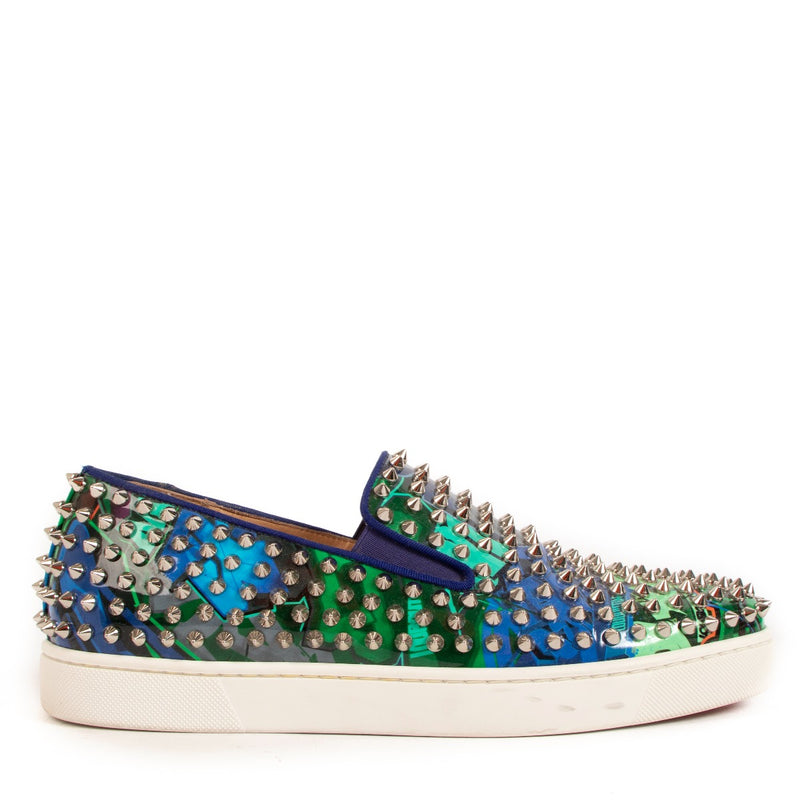 Christian Louboutin Multicolor Roller Boat Sneakers