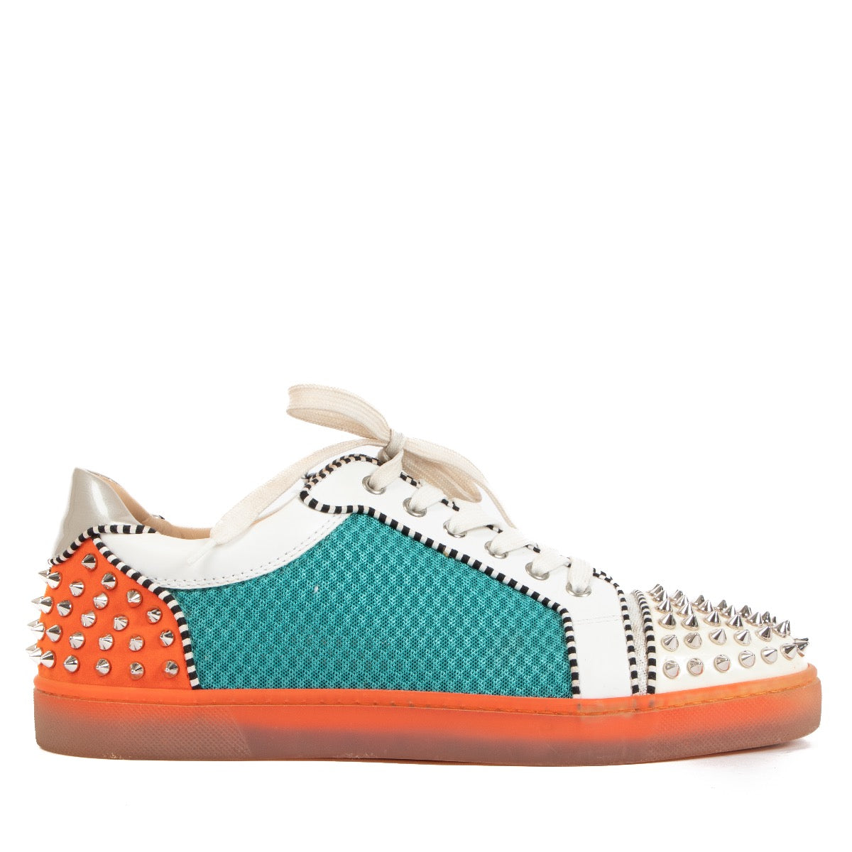 shop authentic second hand Christian Louboutin Seavaste 2 Turquoise Fluo on Labellov.com