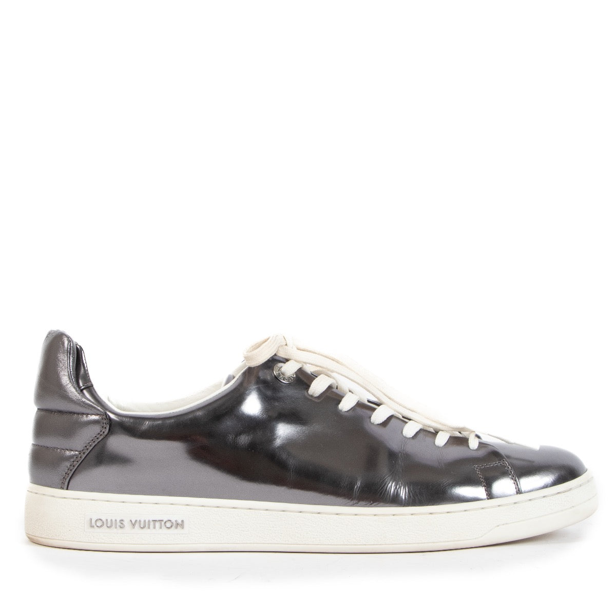 shop authentic second hand Louis Vuitton Metallic Patent Leather Sneakers on Labellov.com