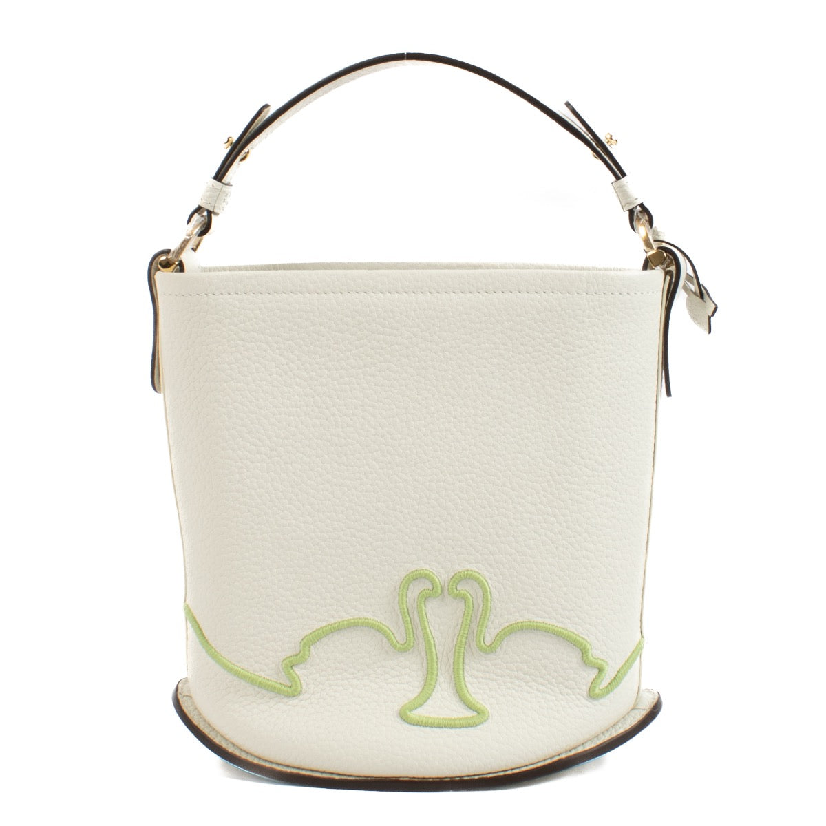 Authentic second hand Delvaux White Le Pin Amour Top Handle on Labellov.com