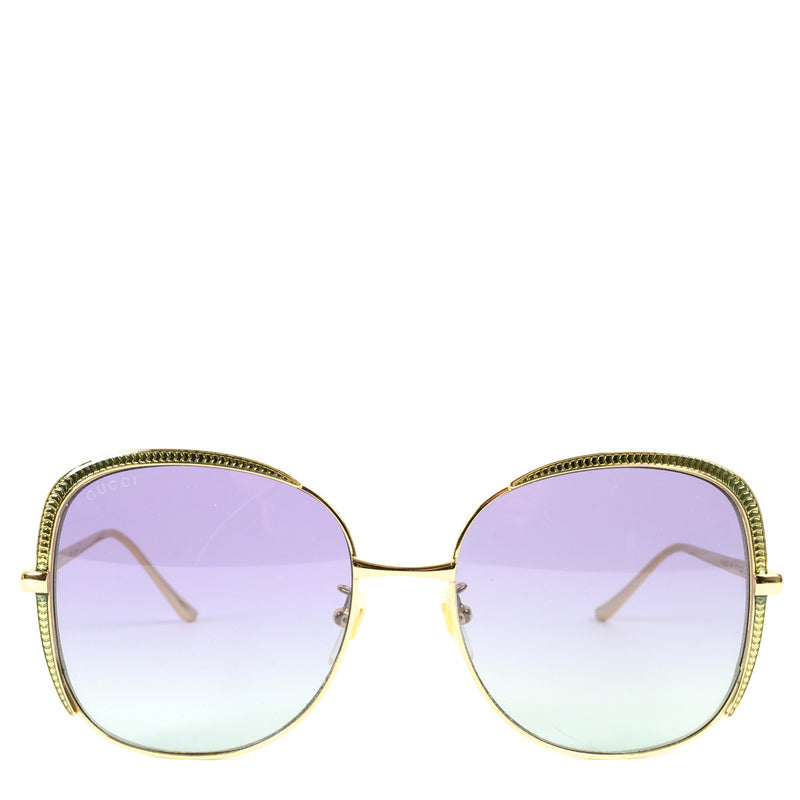 Gucci Gold Trim Sunglasses