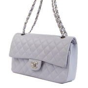 Authentic second hand Chanel Lilac Caviar Medium Classic Flap Bag on labellov.com
