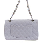 Authentic second hand Chanel Lilac Caviar Medium Classic Flap Bag on labellov.com