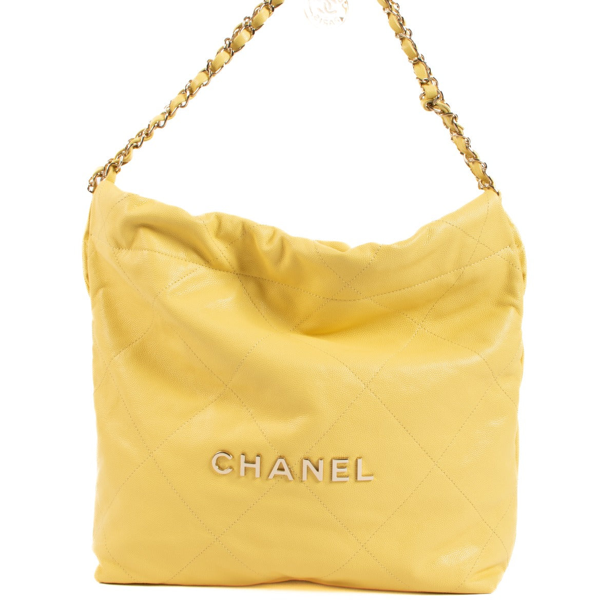 Authentic second hand CHANEL 22 handbag on www.labellov.com