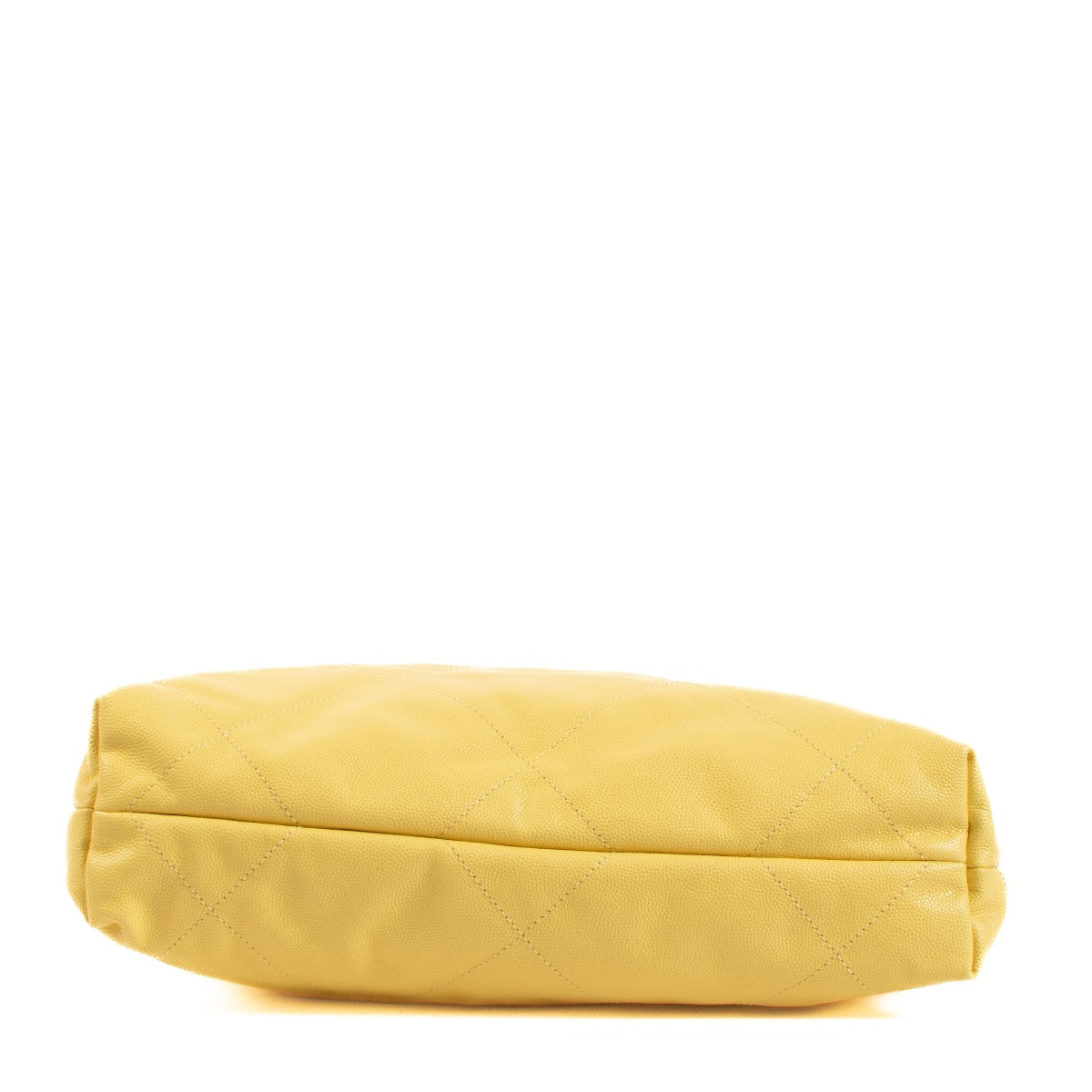Shop safe online at Labellov in Antwerp, Brussels and Knokke this 100% authentic second hand Chanel Yellow 22 Small Bag
