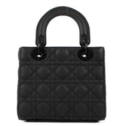 Shop 100% authentic second-hand Christian Dior Black Lady Dior Small Shoulder Bag on Labellov.com