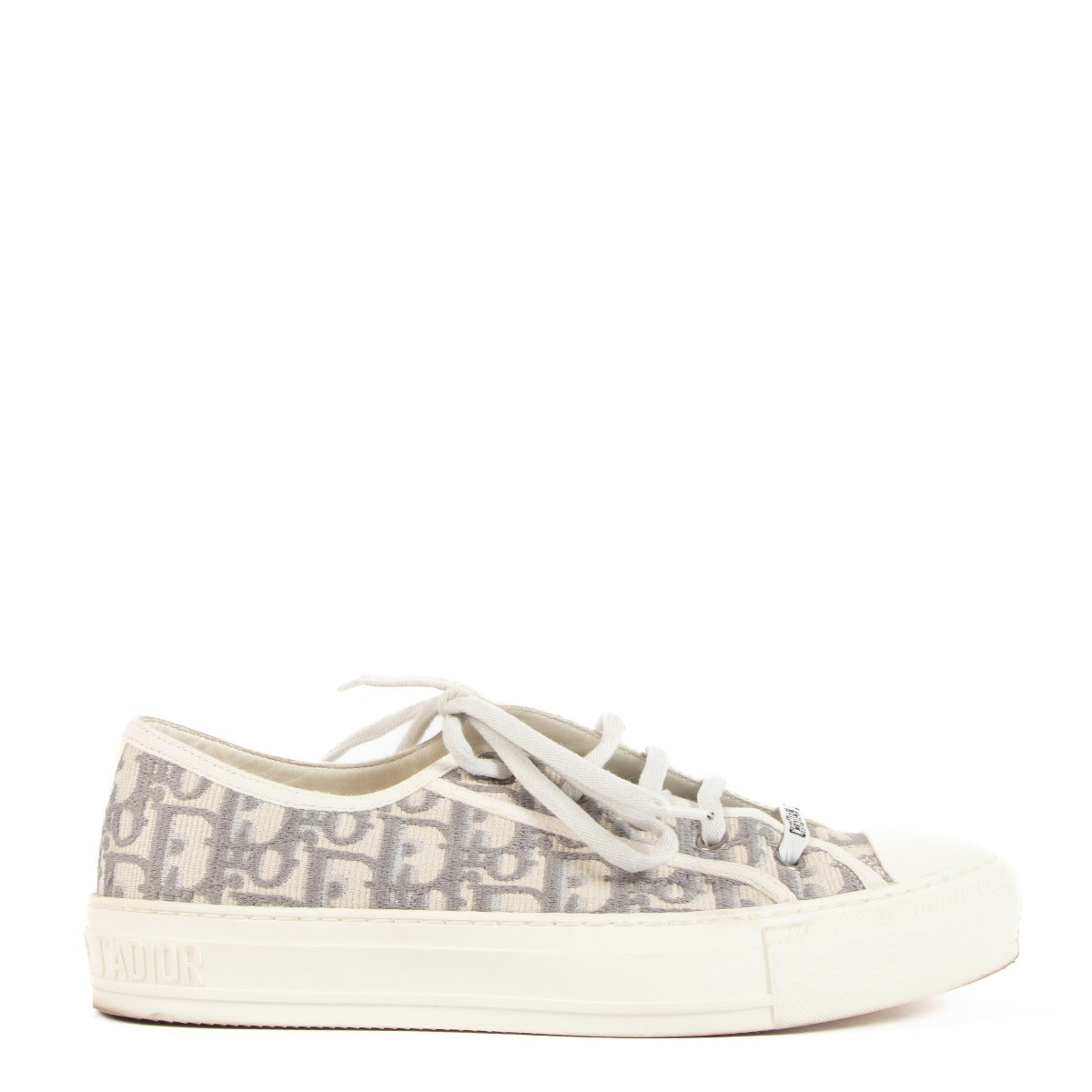 Christian Dior Grey Oblique Walk'n'Dior Sneakers