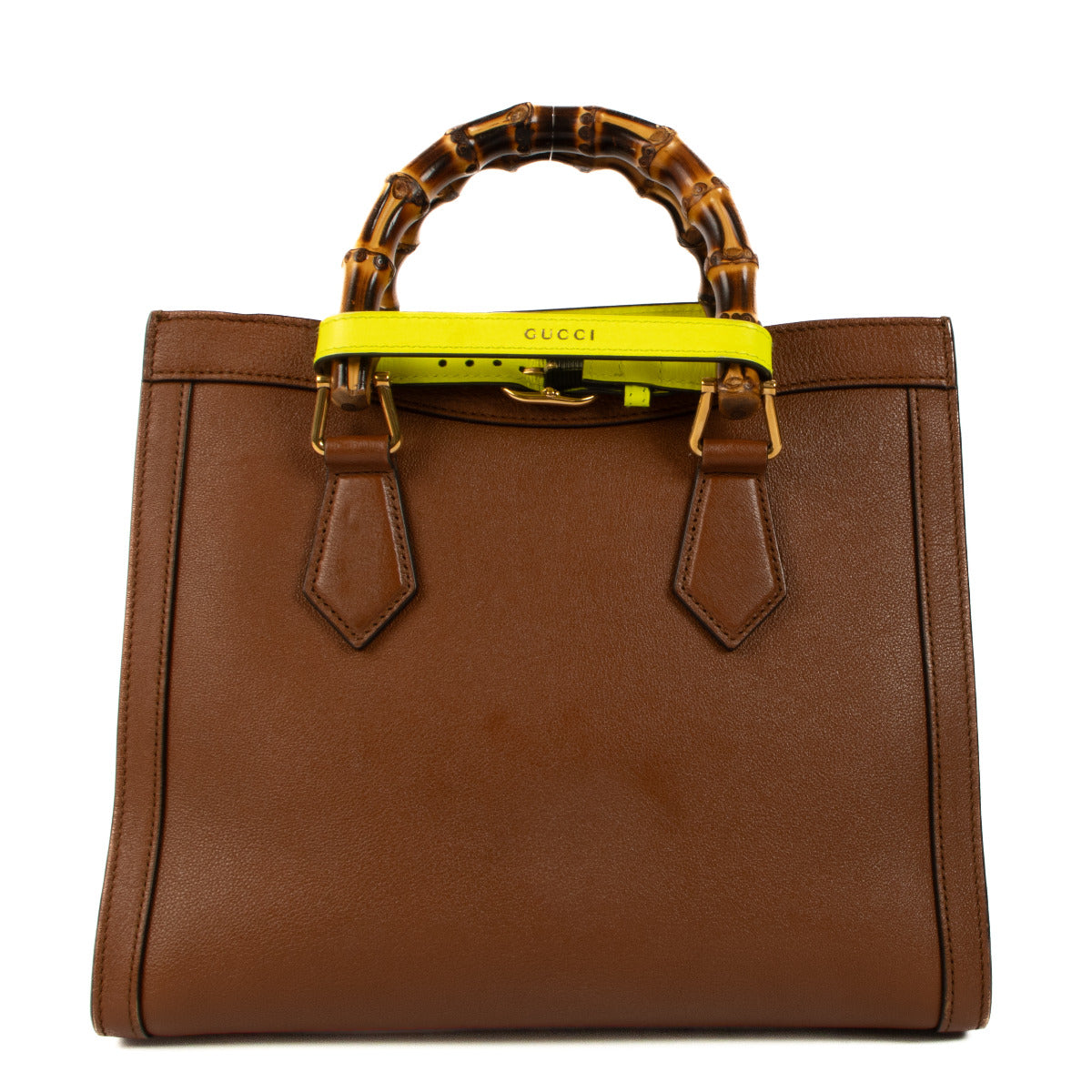 Sac à main Gucci Diana petit modèle marron avec anse en bambou