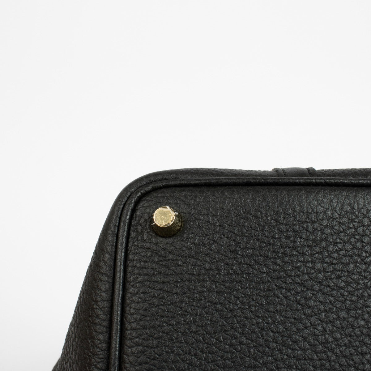 Hermès Picotin Lock 18 Zwart Clemence GHW